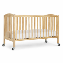 Load image into Gallery viewer, Full Sized Baby Crib w/sheet &amp; mattress cover
