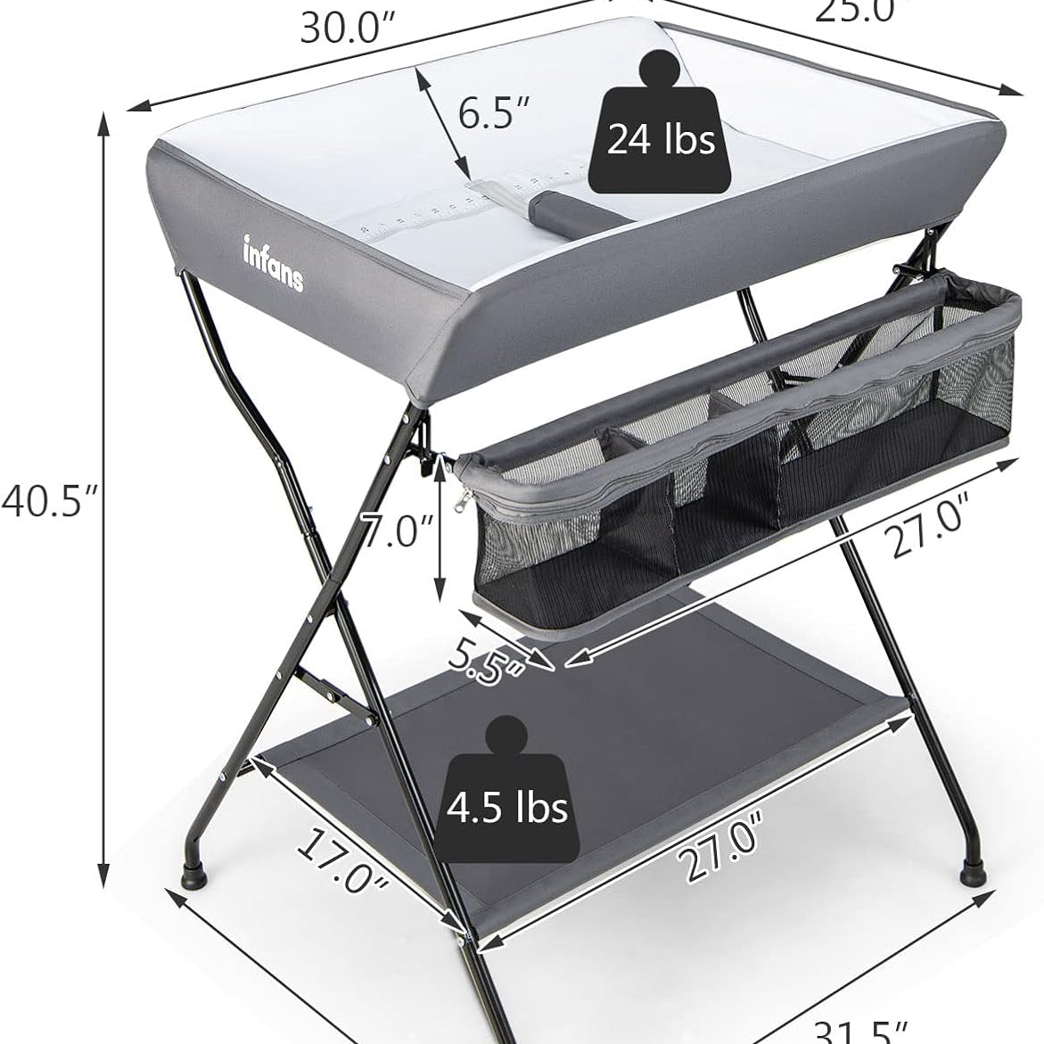 Changing Table Diaper Station
