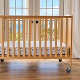 Full Sized Baby Crib w/sheet & mattress cover