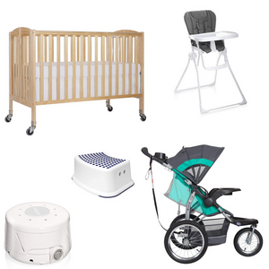 Deluxe Baby Gear Rental Package from Beach Baby Crib Rentals