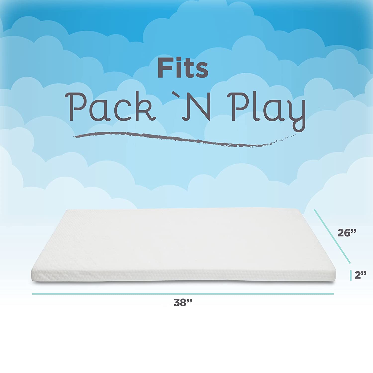 Pack N Play Mattress Topper 30A and Destin Beach Baby Crib Rentals